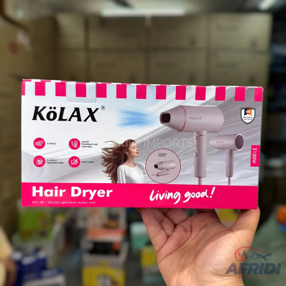 Kolax Hair Dryer ART. NO 601301 1500W