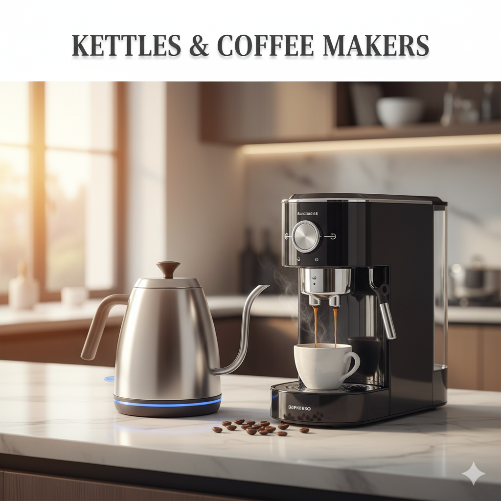 Kettles & Coffee Makers