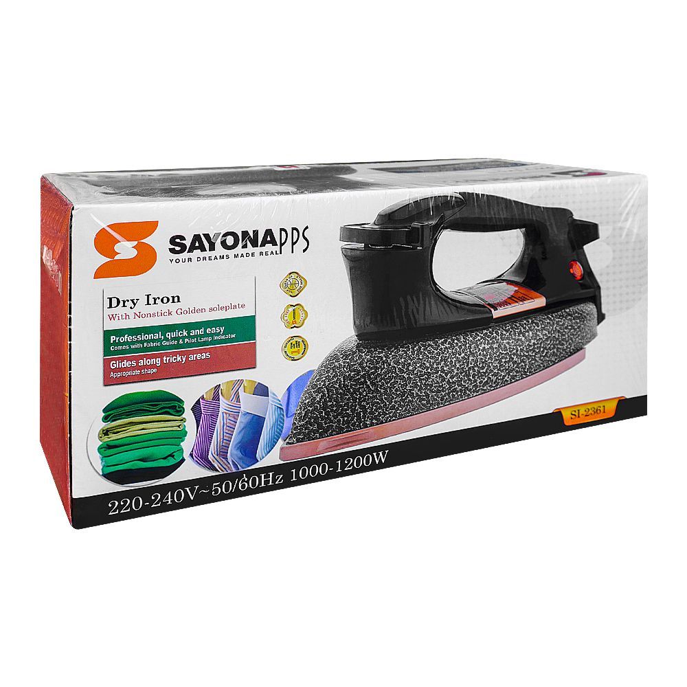 SAYONA Dry Iron (SL-2361)