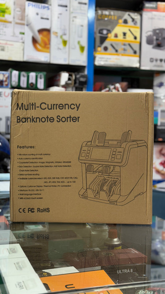 Multi-Port Bill Counter/Sorter Model AL-95A (Data Ready)