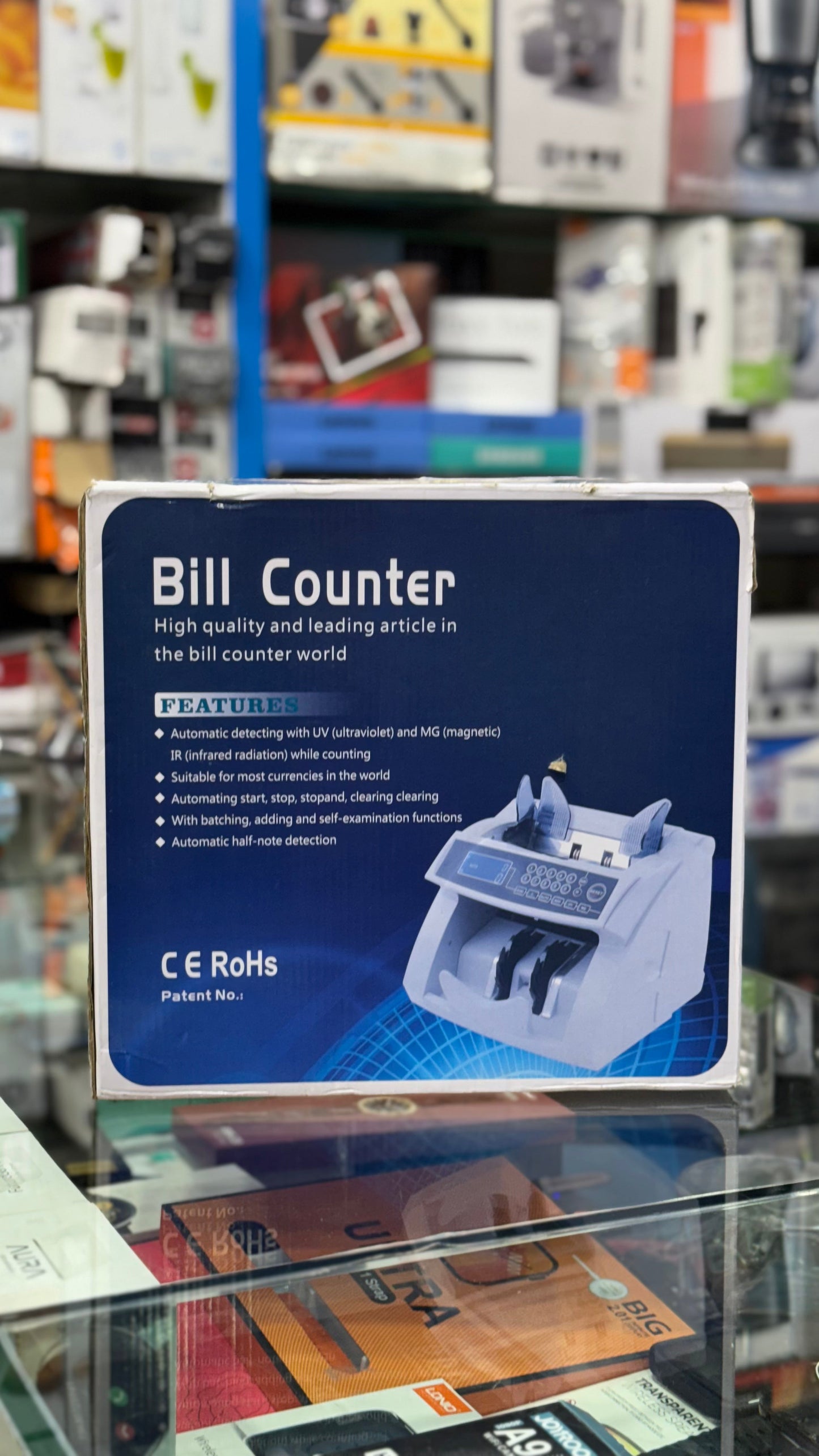 Basic Money Counter Model 788-D (External Display Ready)