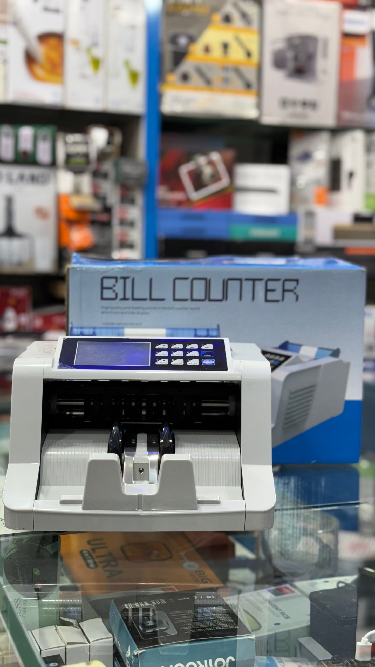 ON TECH Brand Value Calculating Counter (Sleek Design)