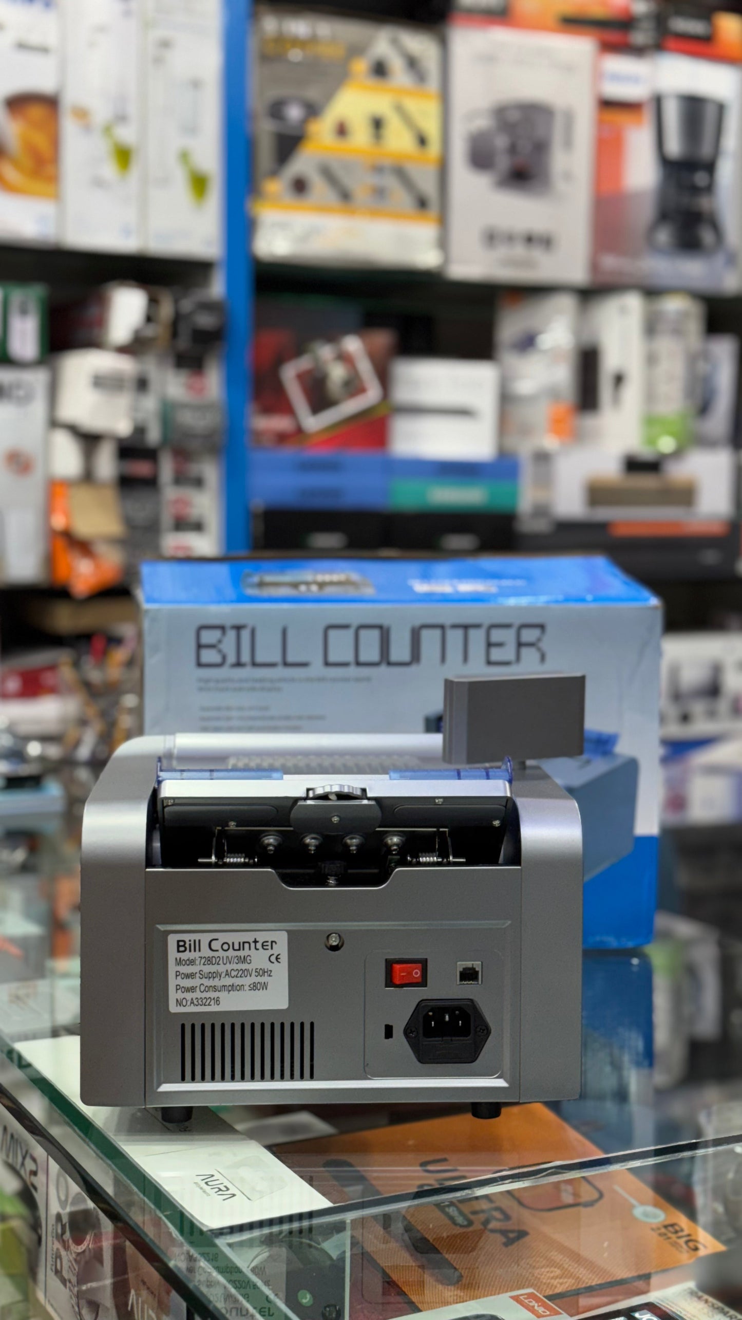 Standard Bill Counter Model A2202 UV/MG (Grey Body)