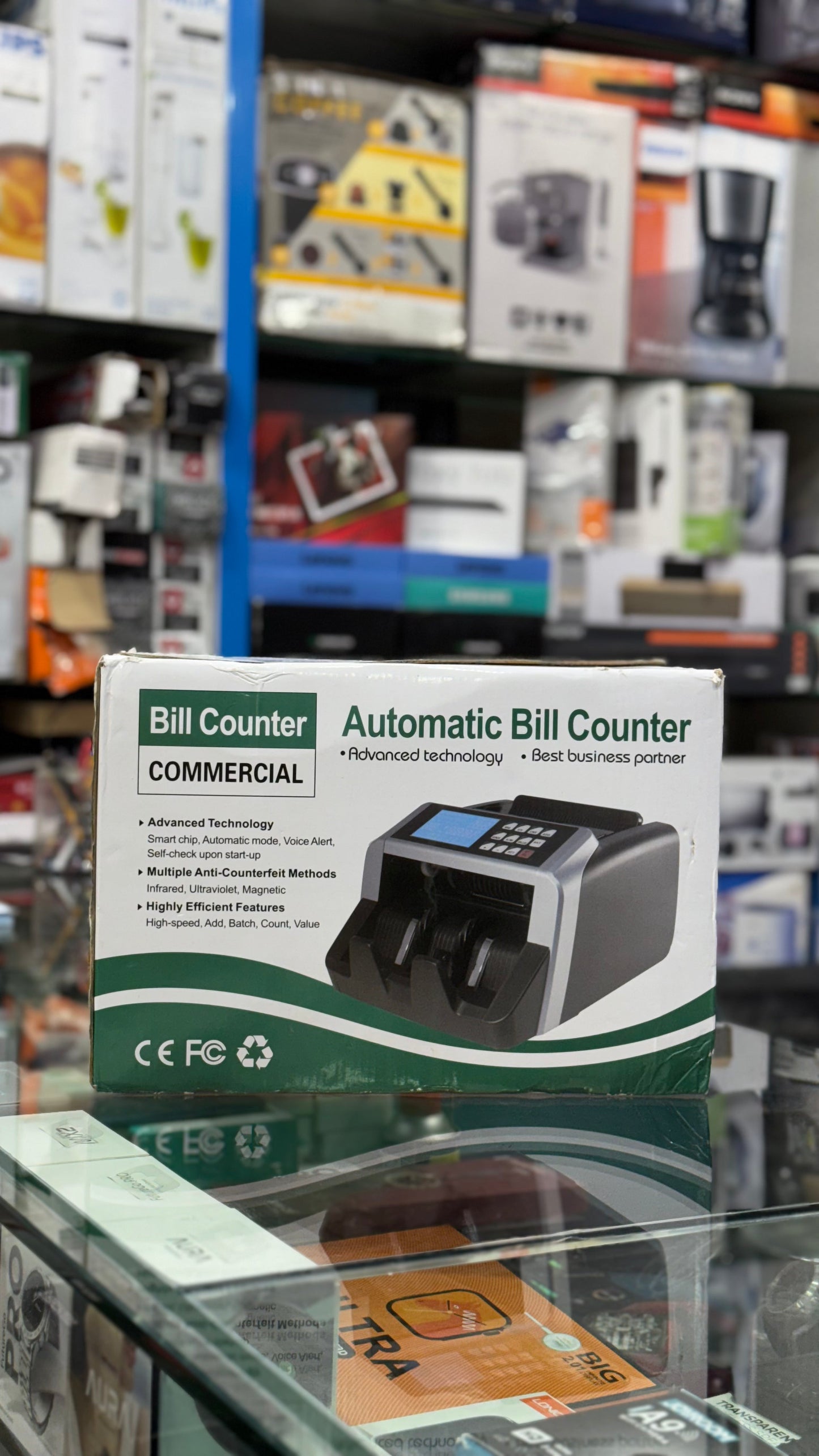 Commercial Mixed Denomination Bill Counter for PKR Model V:1.0