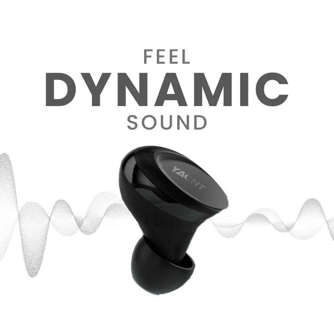 HiFuture Yacht True Wireless Qualcomm Earbuds w/ Noise Cancelling Mic