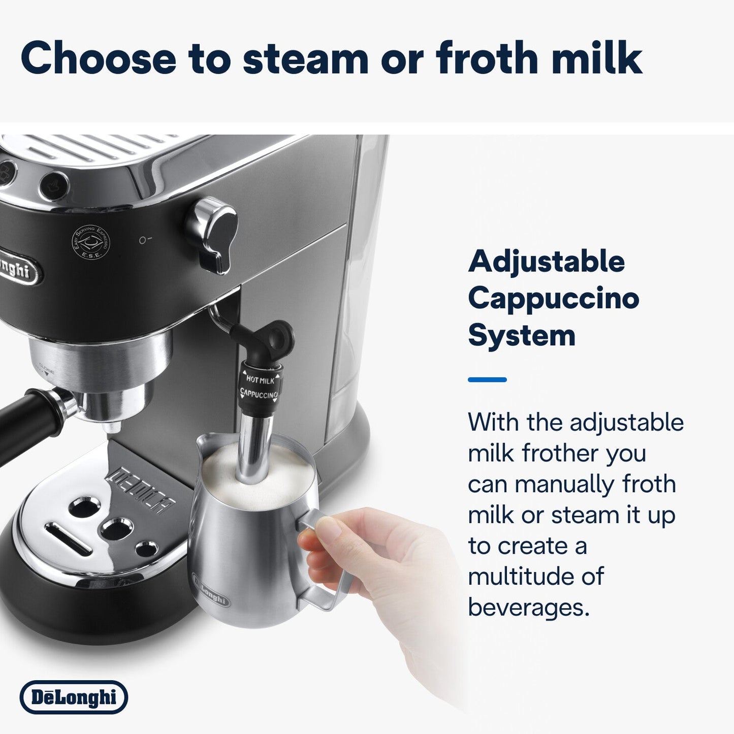 Delonghi - Dedica Style - Matt Black - EC685.BK