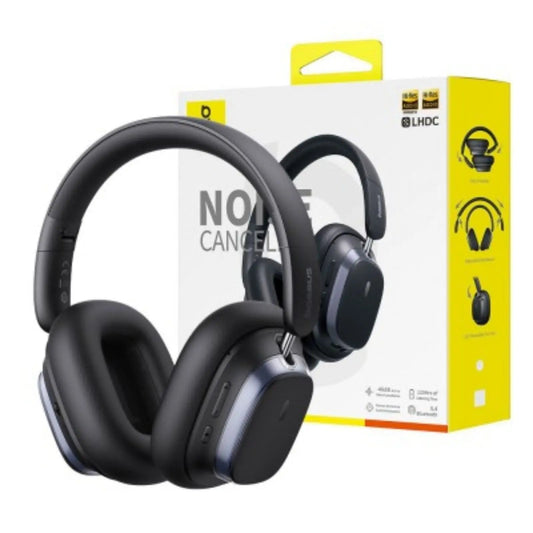 Baseus Bowie H1s Noise-Cancellation Wireless Headphones (A00075301113-00)-Black