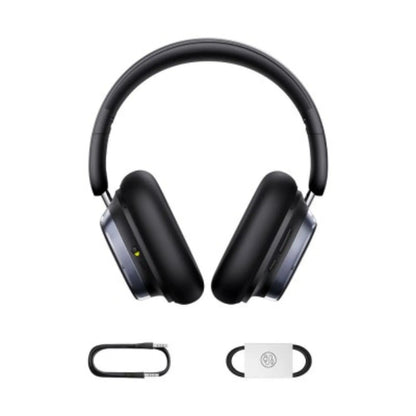 Baseus Bowie H1s Noise-Cancellation Wireless Headphones (A00075301113-00)-Black