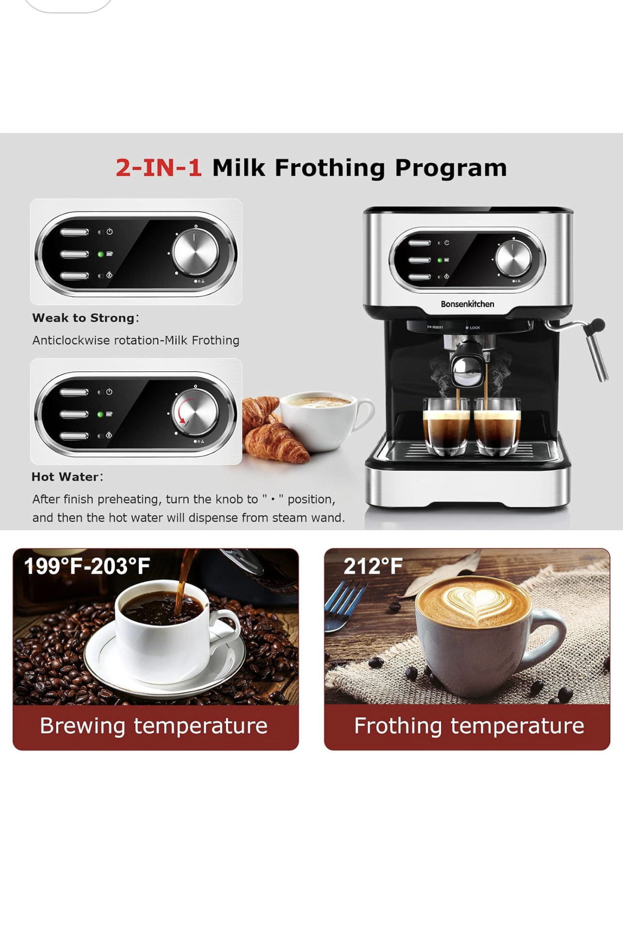 Espresso Performance Coffee Machine