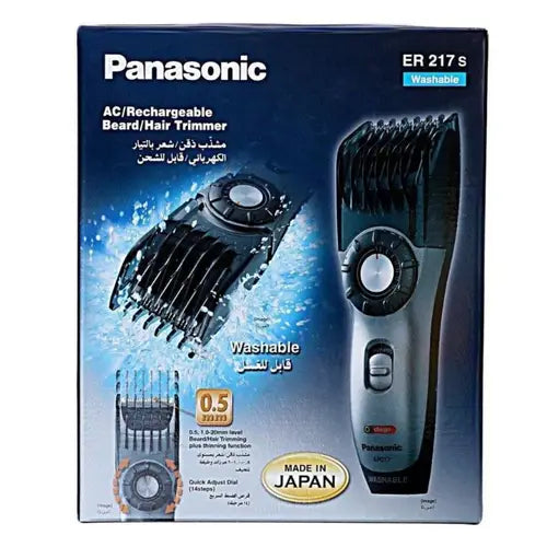 Panasonic ER-217S Washable Beard And Hair Trimmer