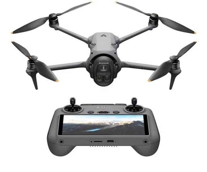 DJI Mavic 4 Pro Drone with DJI RC 2, Flagship Tri-Camera Drone with 100MP 4/3 CMOS Hasselblad Camera, for Professionals, 30km/18.6mi Video Transmission, 51-Min Max Flight Time