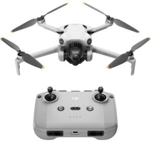DJI Mini 4 Pro (DJI RC-N2), Drones with Camera for Adults 4K, Under 0.549 lbs/249 g, 34 Mins Flight Time, 20km Max Video Transmission Distance, Omnidirectional Vision Sensing, Mini Drone for Beginners