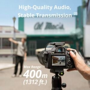 DJI Mic Mini Compact Wireless Microphone System (1 TX + 1 RX) Noise Cancelling