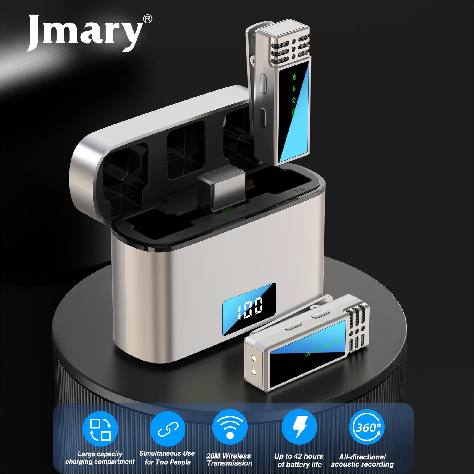 Jmary Wireless Lavalier Mic