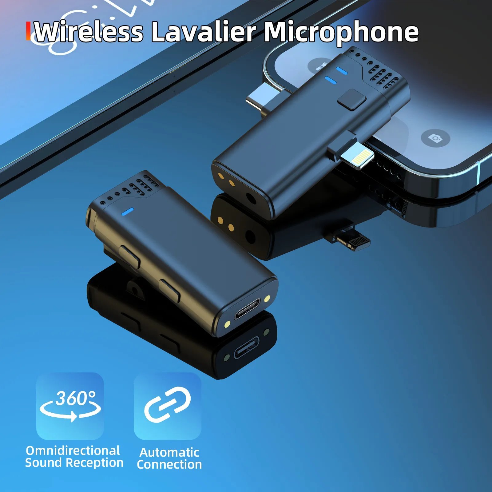 Jmary Wireless Lavalier Mic