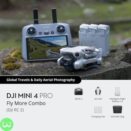 DJI Mini 4 Pro Fly More Combo