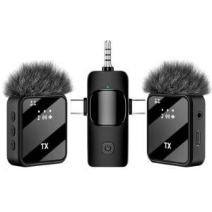 Universal Wireless Dual Clip Mic