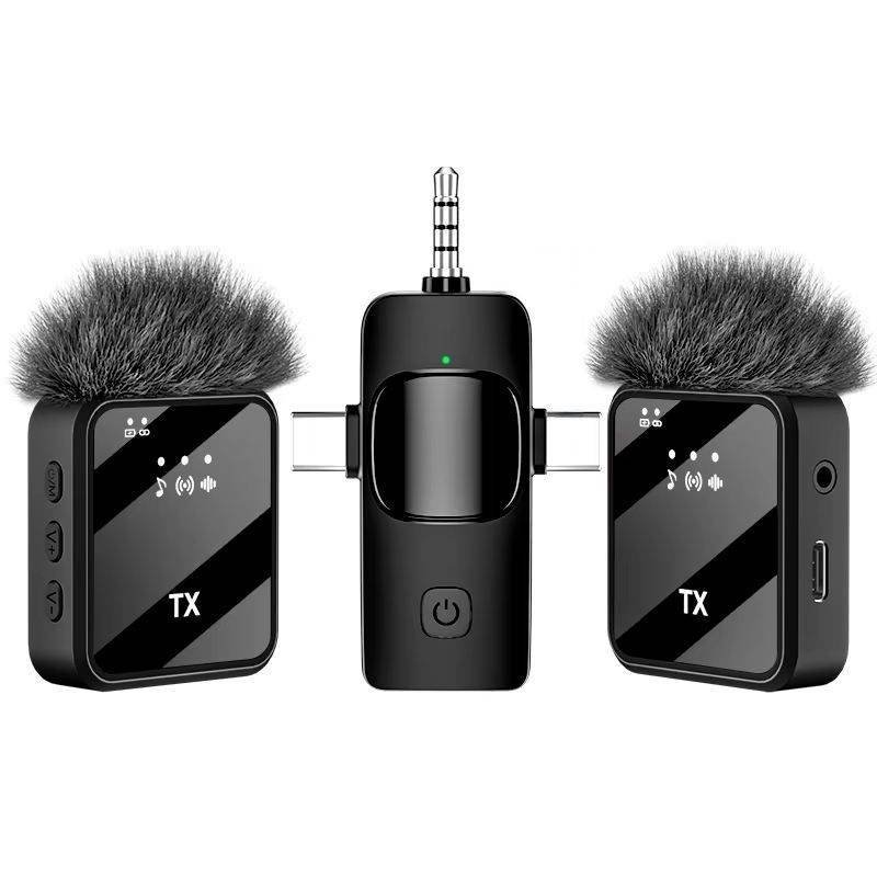 Universal Wireless Dual Clip Mic