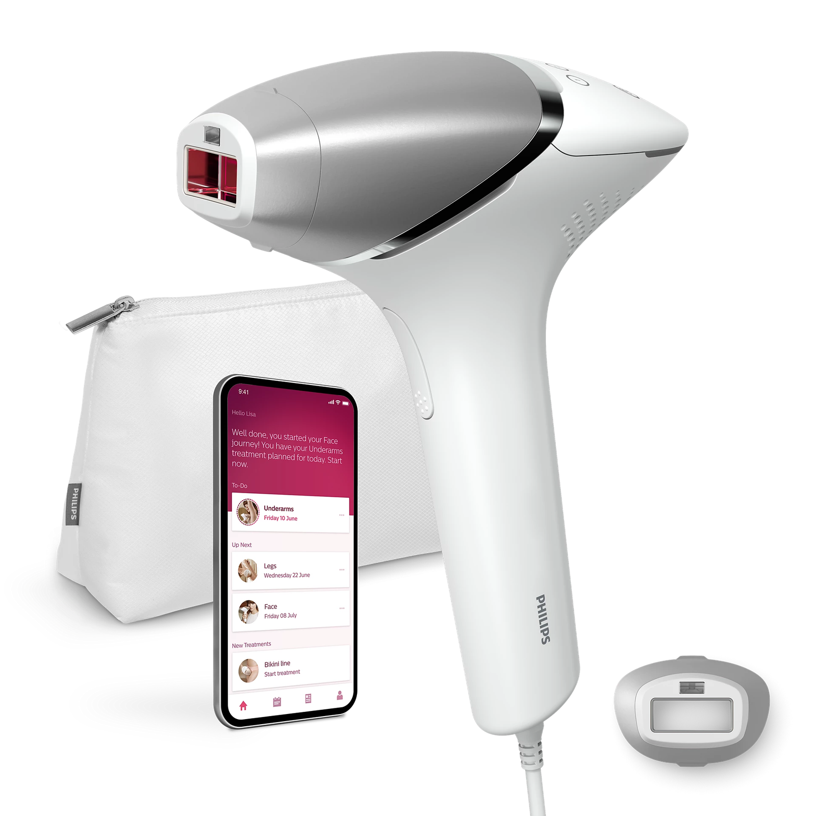 Philips Lumea IPL 8000 Series IPL Hair removal device with SenseIQ BRI940/00  Sale price 149.990 BD