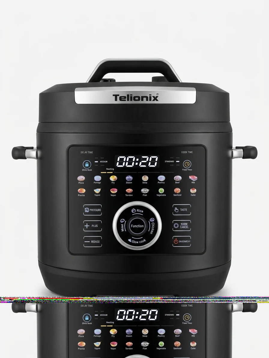 Telionix Digital Pressure Cooker Premium Series 6L 1000W (TPC3675)