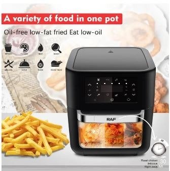 RAF Air Fryer 5293 12L 1700W Black