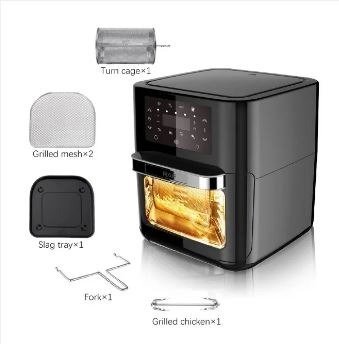 RAF Air Fryer 5293 12L 1700W Black