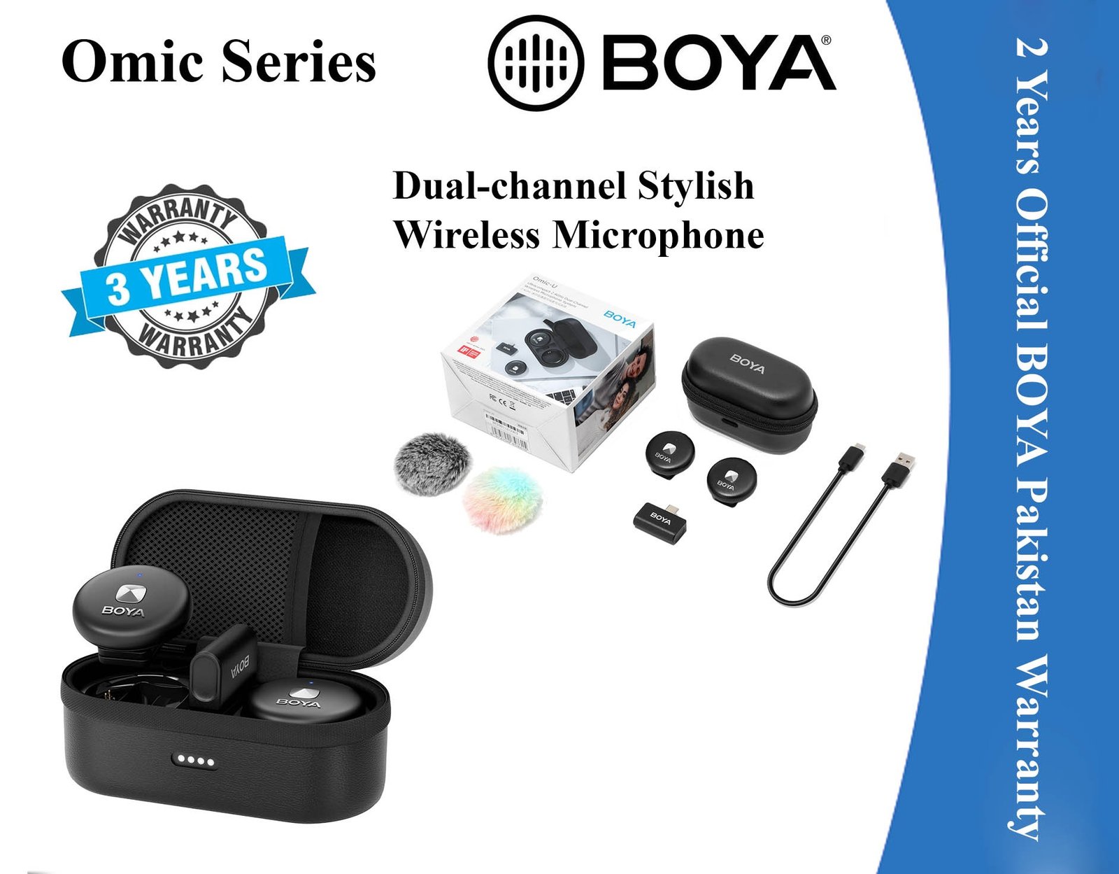 BOYA Omic D Dual Wireless Microphone