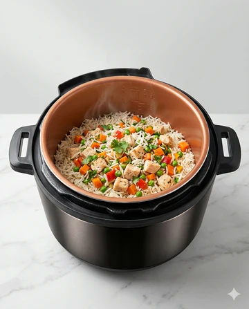 Telionix Digital Pressure Cooker Premium Series 6L 1000W (TPC3675)