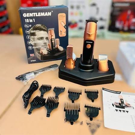 10-in-1 Hair Styling Kit – Complete Professional Home Grooming Set (Gillette)