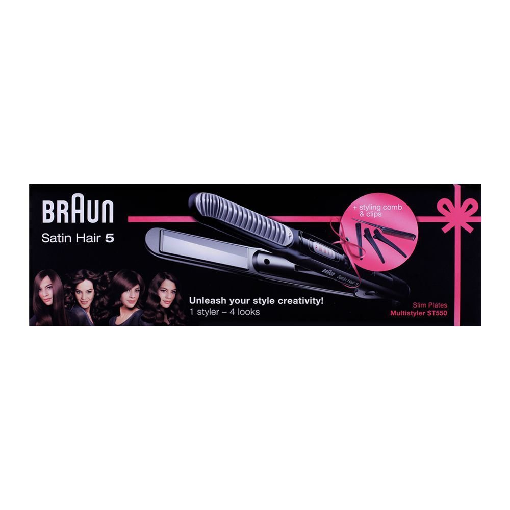 Braun Satin Hair 5 Multistyler – 2-in-1 Straightener & Curler