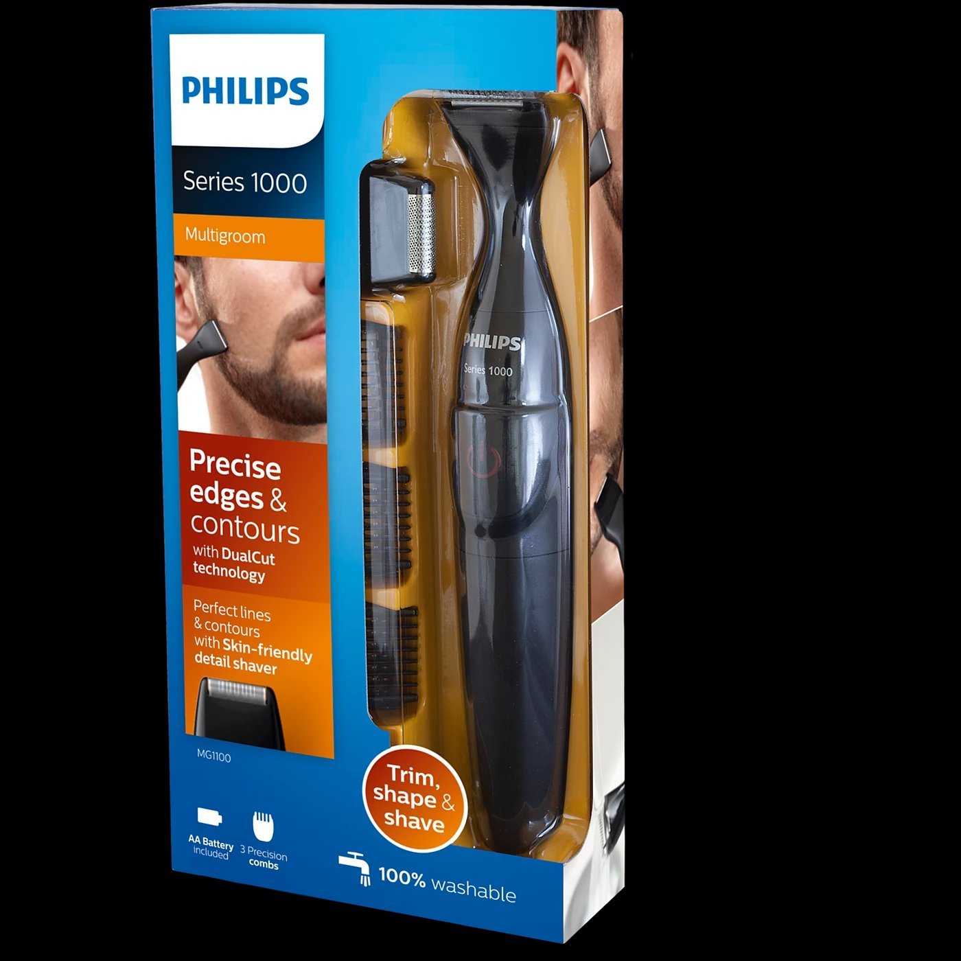 Philips Multigroom Series 1000 – 8-in-1 All-in-One Face Trimmer