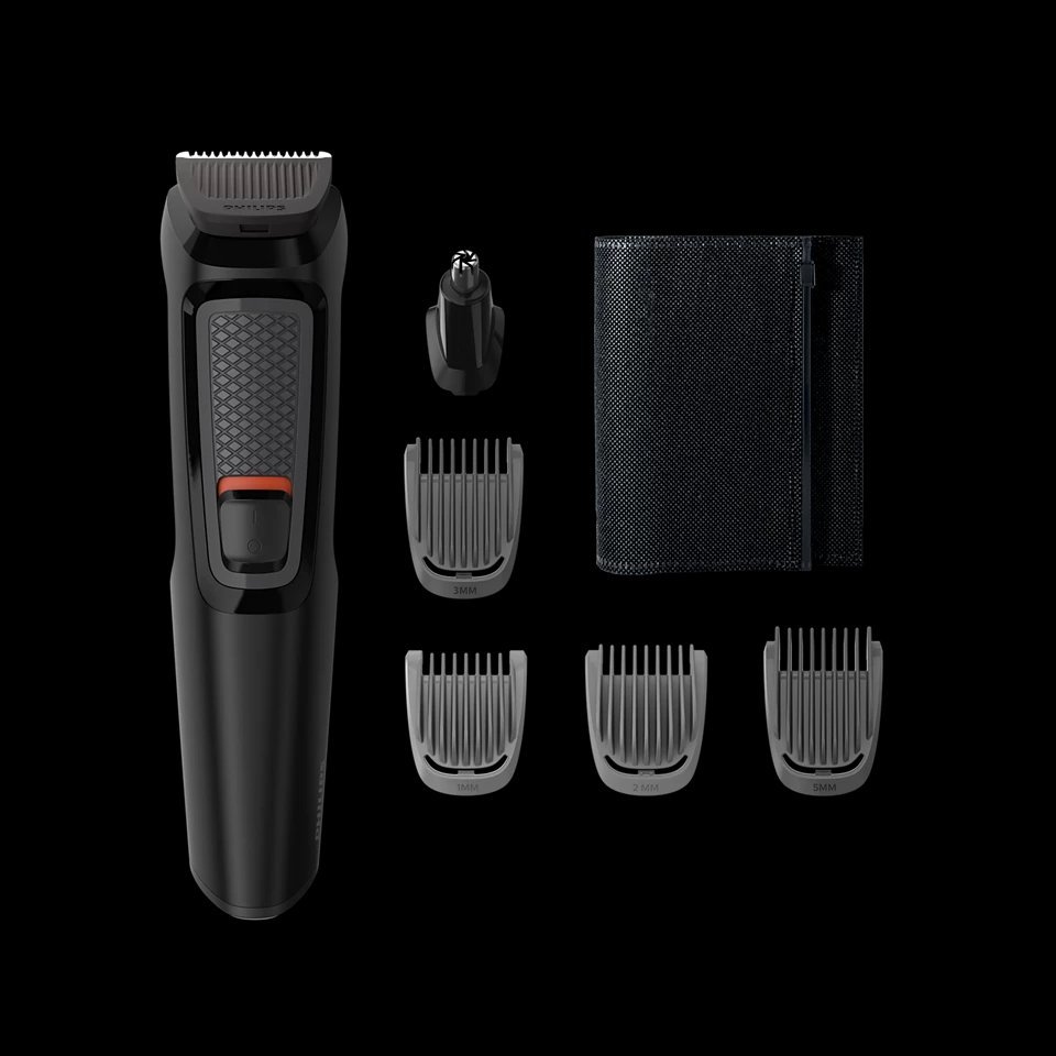 Philips Multigroom Series 3000 – 6-in-1 All-in-One Face & Body Trimmer