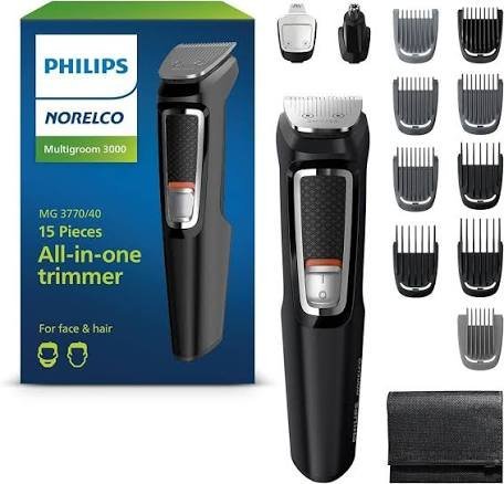 Philips Norelco Multigroom 3000 – All-in-One Trimmer Beard Face & Body