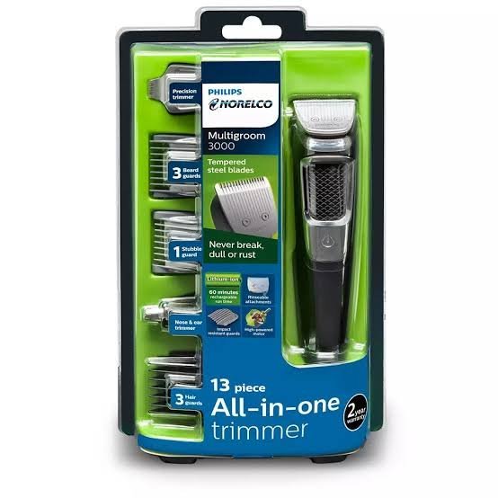 Philips Norelco Multigroom 3000 – All-in-One Trimmer Beard Face & Body