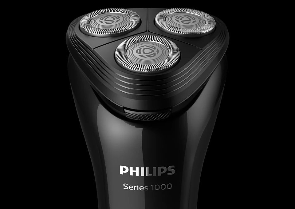 Philips Series 1000 Electric Shaver – 轻松剃净 Close Shave Rotary (China Edition)