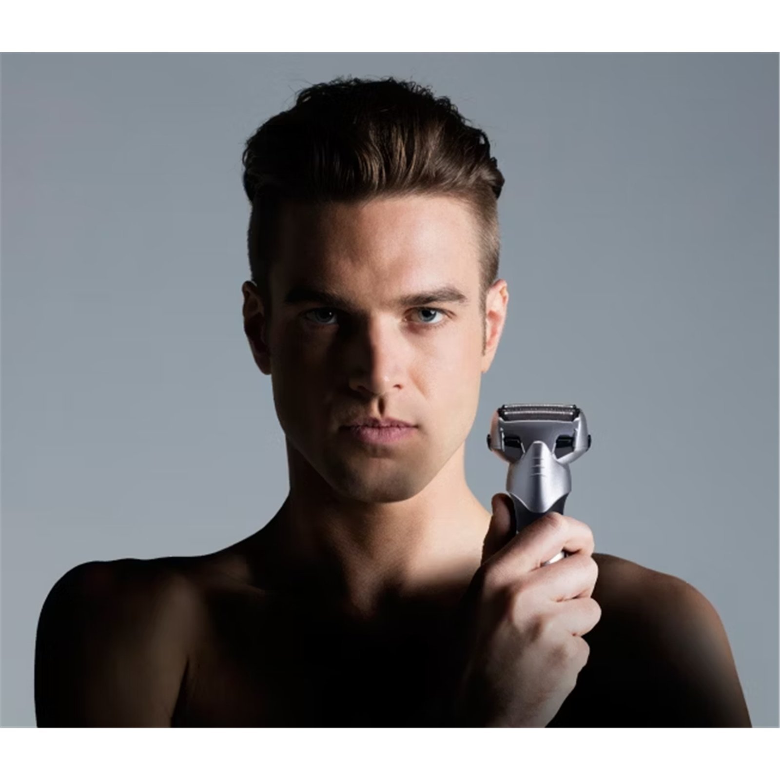 Panasonic ES-SL33 Wet/Dry Washable Electric Shaver – Clean & Easy 3-Blade Shaver
