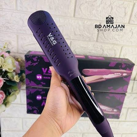 V&G Professional Hair Styling Tool – Advanced Ceramic Straightener