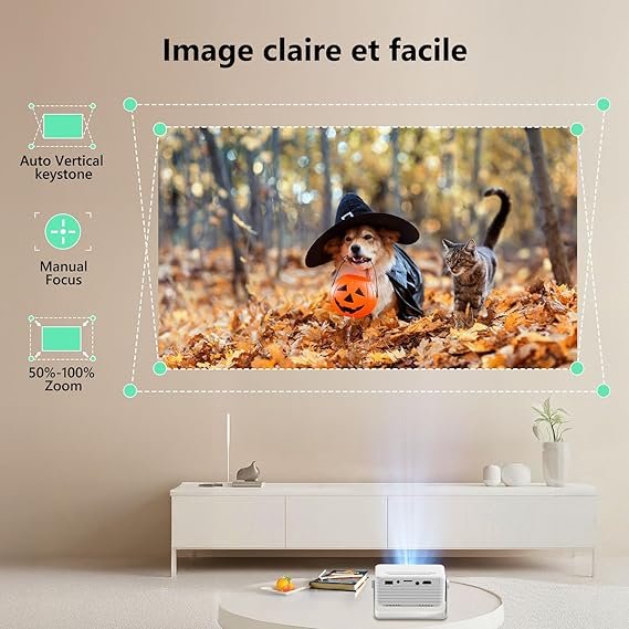 Home Theater HD Multimedia LCD Projector TV