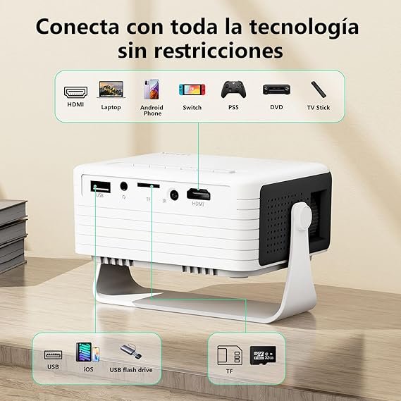 Home Theater HD Multimedia LCD Projector TV