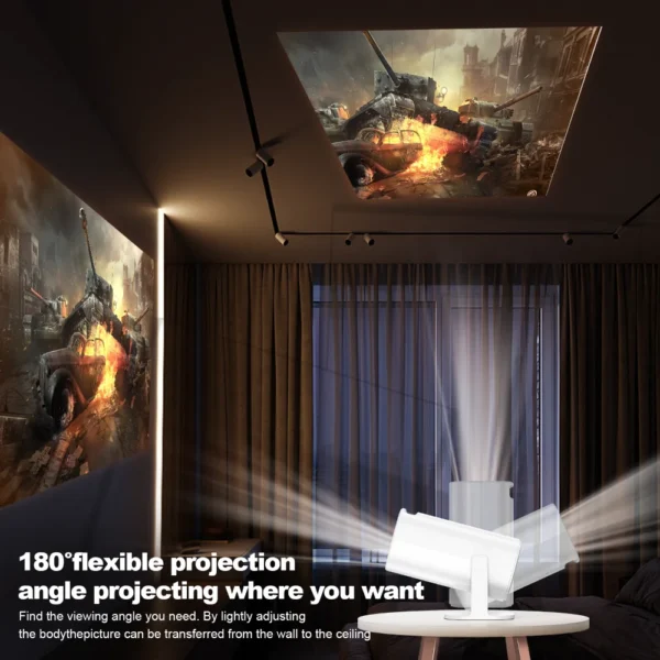 Mini Portable Projector – 1080P Wireless