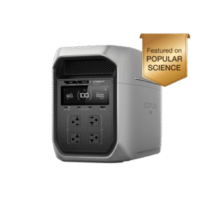 EcoFlow DELTA 3 Max Portable Power Station | 2048Wh | 3000W | 6000W Surge | Expandable to 6kWh | Home Backup