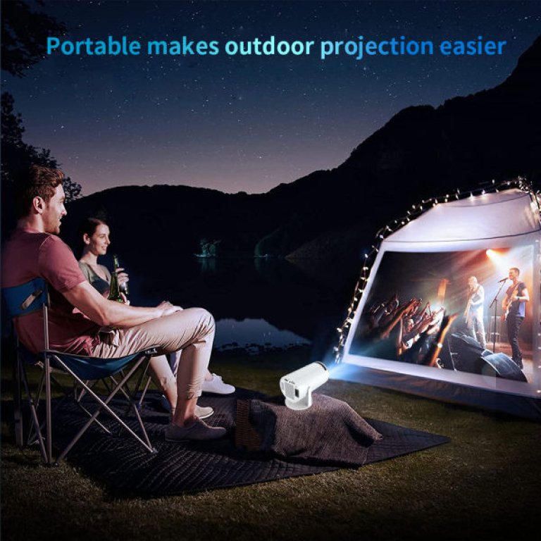 2.4G Wireless Game Projector 2 in 1 – Red Edition