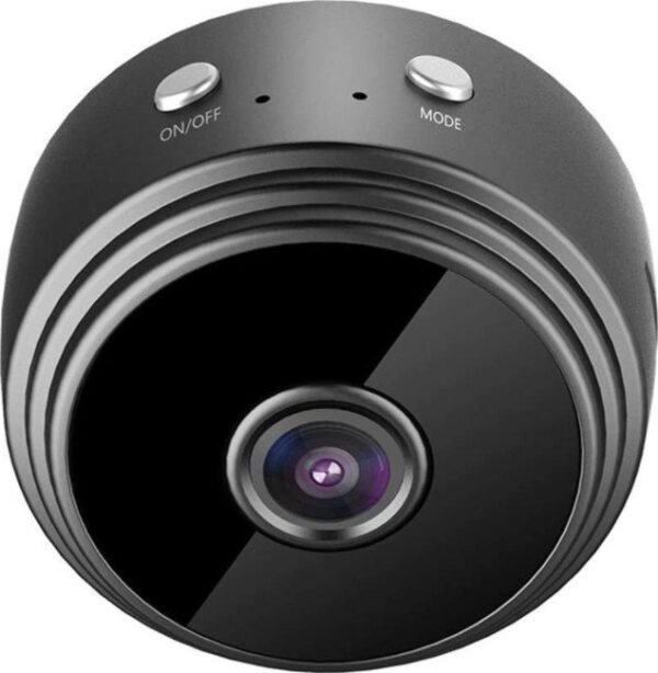 Mini Button Spy Camera with Mode & On/Off Controls
