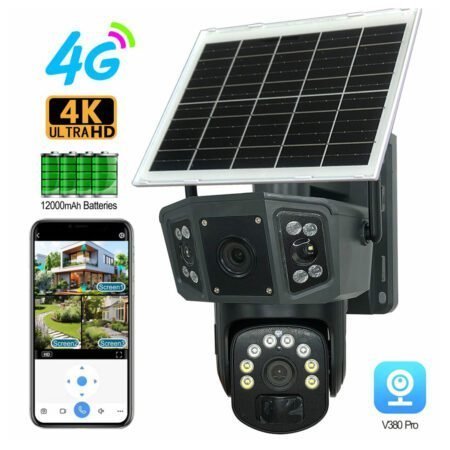 4G LTE Solar Battery Outdoor PTZ Camera (GW-Y80)