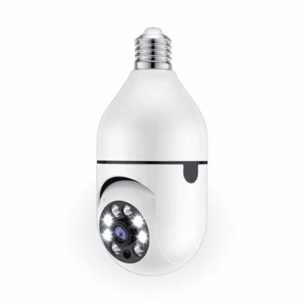 E27 Bulb Wi-Fi Camera – Single Lens 360° PTZ