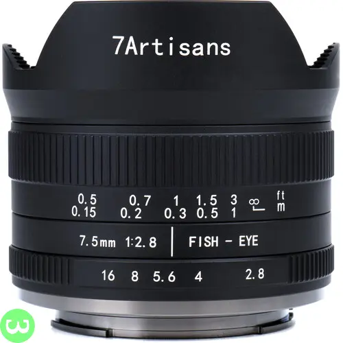 7Artisans 7.5mm f2.8 II Fisheye Lens