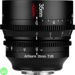 7Artisans 35mm T1.05 Vision Cine Lens