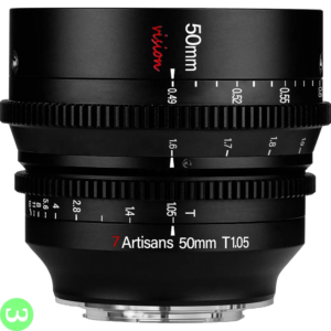 7Artisans 50mm T1.05 Vision Cine Lens