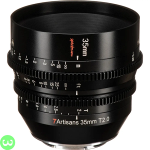 7Artisans 35mm T2.0 Spectrum Prime Cine Lens