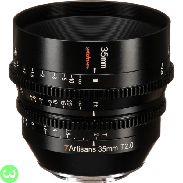 7Artisans 35mm T2.0 Spectrum Prime Cine Lens